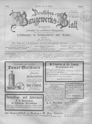 44. Jahrgang. No. 11.