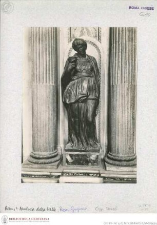 Bronzeabguss der Lea vom Grabmal für Julius II.