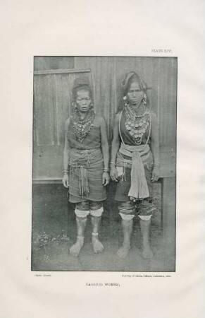 Plate XIV. Karenni women