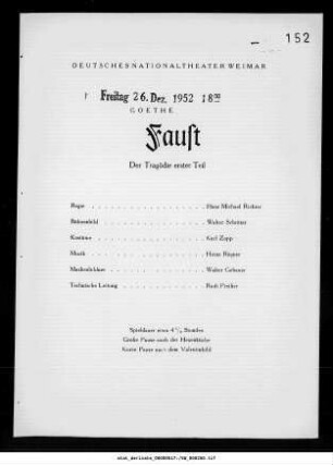 Faust Der Tragödie erster Teil