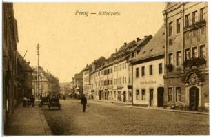 Penig. Schlossplatz