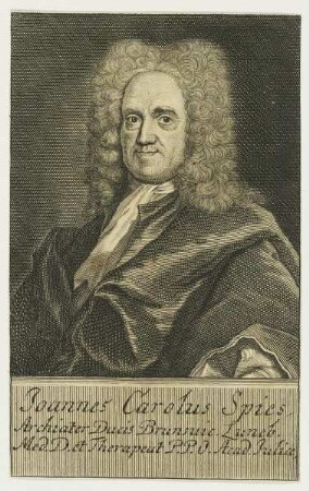 Bildnis des Joannes Carolus Spies