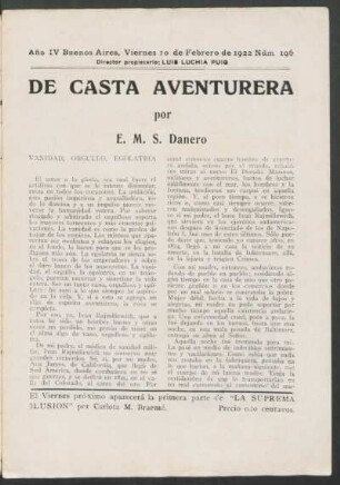 Vanidad, orgullo, egolatría