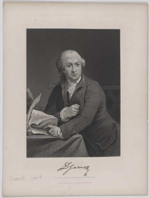 Bildnis des David Garrick