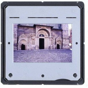 Fidenza, Dom : Westfassade
