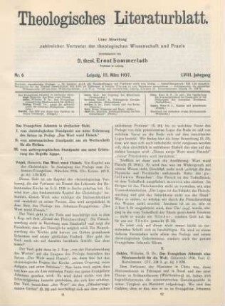 81-82 [Rezension] Vogel, Heinrich, Das Wort ward Fleisch