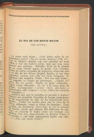 El día de los Reyes Magos : (Del natural)