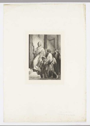 Christus heilt zwei Blinde