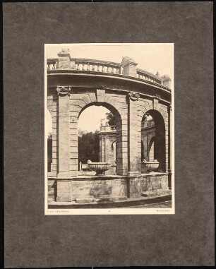 Märchenbrunnen, Berlin-Friedrichshain: Tafel 34: Brunnenarchitektur (aus: Max Osborn, Der Märchenbrunnen am Friedrichshain zu Berlin)
