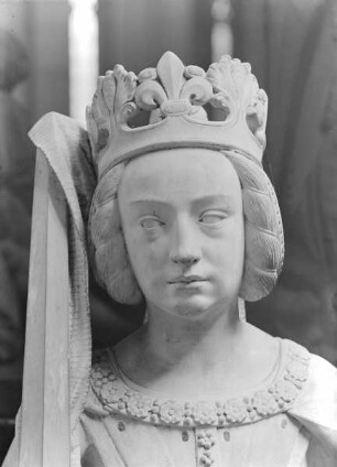 Grabmal des Herzogs Franz II. und seiner Gemahlin Margarethe von Foix: Justitia