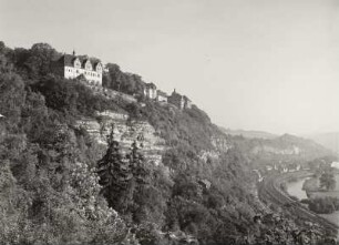 Dornburger Schlösser am linken Steilufer der Saale
