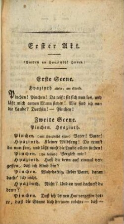Der Blinde : Ein Schauspiel in 5 Akten