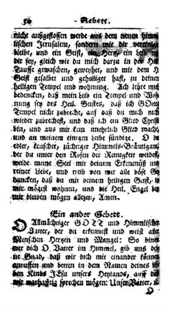 Ein ander Gebätt.