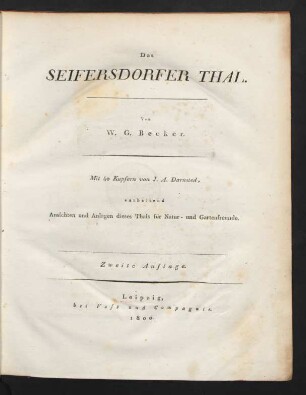 Das Seifersdorfer Thal