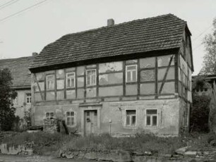 Naundorf-Hohenwussen, Dorfstraße 22, Wohnhaus, Straßenansicht