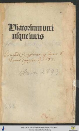 Viatorium utriusque iuris