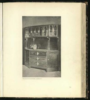 Frühstückszimmer, Anrichte
