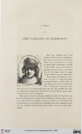 2. Pér. 19.1879: À propos de deux tableaux de Rembrandt, [1]