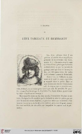 2. Pér. 19.1879: À propos de deux tableaux de Rembrandt, [1]