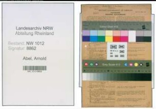 Entnazifizierung Arnold Abel , geb. 18.02.1912 (Landwirt)