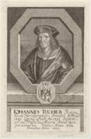 Johannes (= Hans I.) Tucher, Ratsherr; geb. 1368; gest. 1425