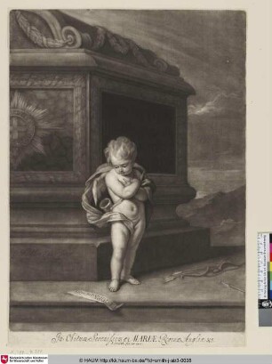 [Amor als Grabeswächter]
