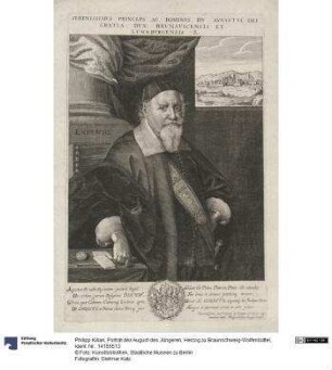 Porträt des August des Jüngeren, Herzog zu Braunschweig-Wolfenbüttel