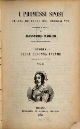 I promessi sposi : storia milanese del secolo XVII, 2