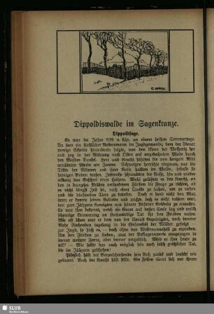 Dippoldiswalde im Sagenkranze