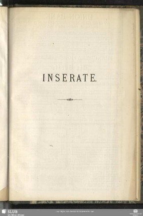 Inserate
