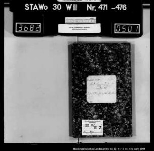 Zivilstandsregister Leinde und Watenstedt (Kanton Wolfenbüttel)
