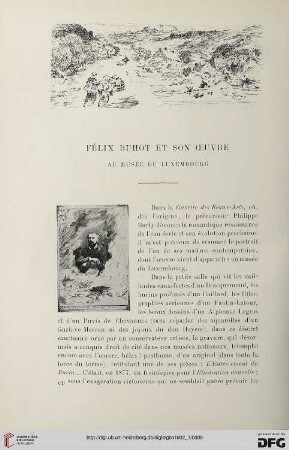 3. Pér. 27.1902: Félix Buhot et son œuvre au Musée du Luxembourg