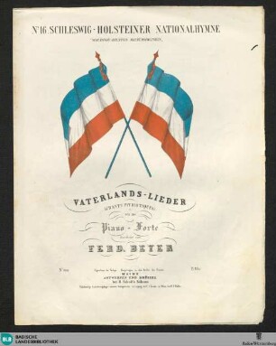 16: Schleswig-Holsteiner Nationalhymne : Schleswig-Holstein meerumschlungen