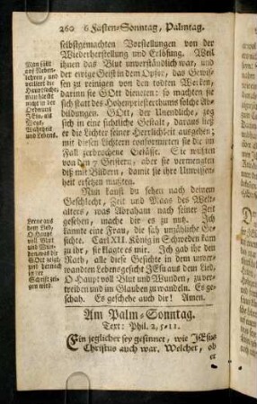 260-265, Ein jeglicher sey gesinnet, wie Jesus Christus ...