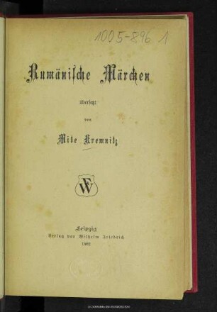 Rumänische Märchen