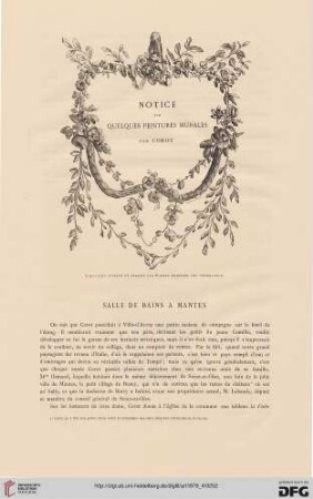 5: Notice sur quelques peintures murales par Corot