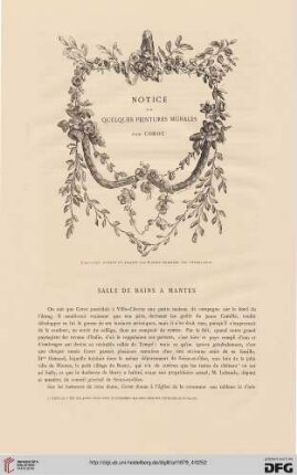 5: Notice sur quelques peintures murales par Corot