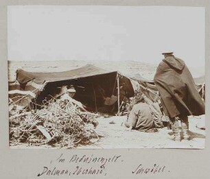 Im Beduinenzelt [bei kitim]. Dalman, Eberhard, Schwöbel