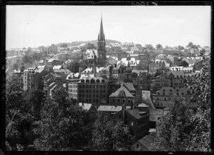 Annaberg-Buchholz. Blick zur Kirche St. Katharinen