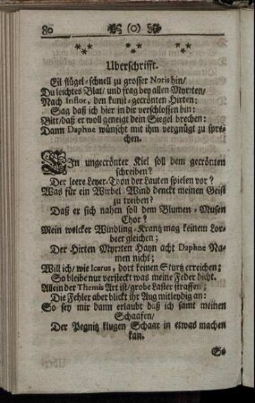 Uberschrifft.