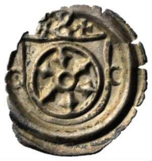Fundmünze, Hohlpfennig, nach 1450