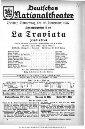 La Traviata (Violetta)
