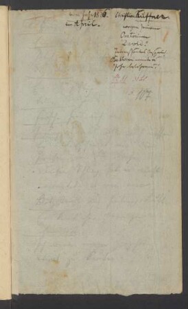 Konversationsheft 109 (21. - 23. April 1826)