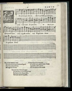 5. Cor mio se per dolore