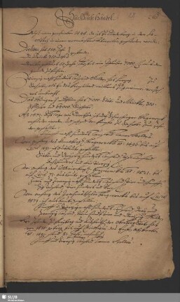 Bl. 28. Sächßische Händel.