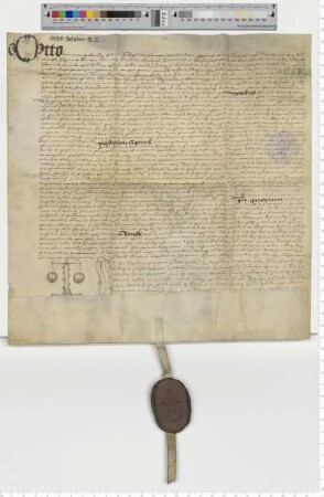 Investitur für eine Vikarie am Grabes Altar zu St. Johannis. Notar Theod. Wegener [lat].