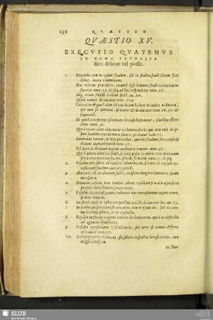Quaestio XV. Executio Quatenus In Eona Feudalia fieri debeat vel possit