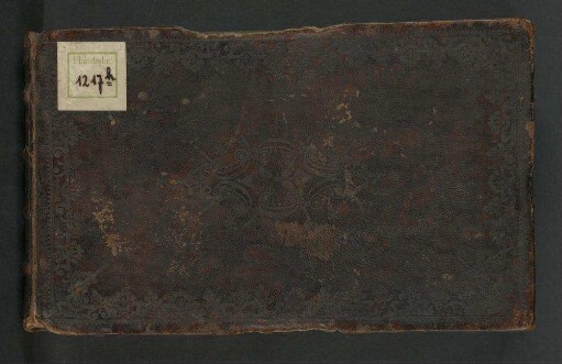 UB Gießen, Hs 1217h - Stammbuch des Gießener Studenten der Theologie Johann Conrad Schäfer. - UB Gießen, Hs 1217h