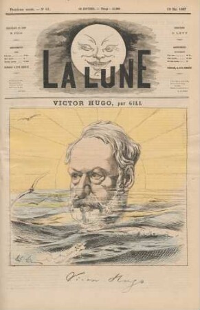 Victor Hugo, par Gill