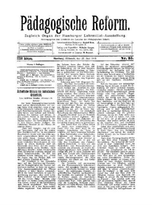 Ästhetische Bildung im botanischen Unterricht : (Schluß)
